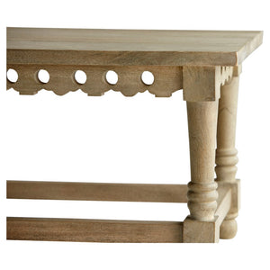 Cyan Design Divano Carved Wood Bench