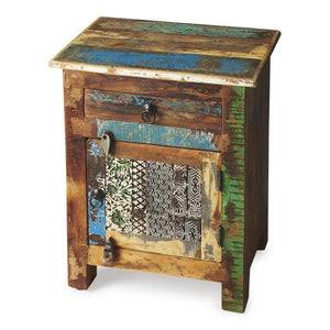 Dressers - Butler Specialty Rustic Wood Accent Chest Vibrant Colors