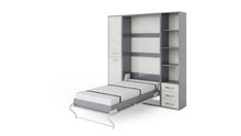 Load image into Gallery viewer, Maxima House Invento Vertical Wall Bed European Queen Size With 2 Cabinets