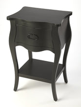 Load image into Gallery viewer, Butler Specialty Rochelle 1 Drawer Nightstand in Black