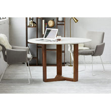 Load image into Gallery viewer, Jinxx Dining Table Brown and White