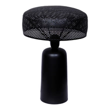 Load image into Gallery viewer, Moe&#39;s Harlin Table Lamp in Black Iron Base and Iron Mesh Shade