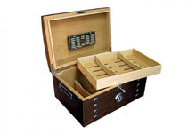 Load image into Gallery viewer, Get this Montgomery 150 Ct. Cigar Humidor Chest &amp; enjoy FREE SHIPPING. Cigar Humidors Online. Cigar Desktop Humidors Sale. 